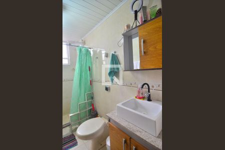 Banheiro de apartamento à venda com 1 quarto, 45m² em Nossa Senhora das Gracas, Canoas