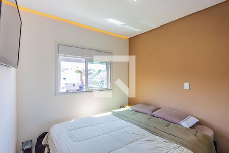 Suíte  de apartamento à venda com 2 quartos, 100m² em Vila Metalúrgica, Santo André