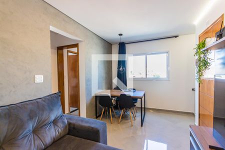 Sala de apartamento à venda com 2 quartos, 100m² em Vila Metalúrgica, Santo André