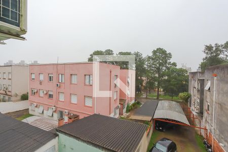 Vista da Sala de apartamento para alugar com 2 quartos, 55m² em São Sebastião, Porto Alegre