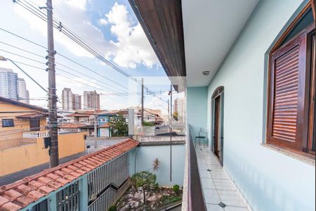 Vista da Varanda da Sala de casa à venda com 3 quartos, 150m² em Vila Homero Thon, Santo André