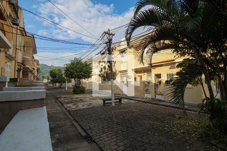 Varanda da Sala de casa de condomínio à venda com 3 quartos, 140m² em Riachuelo, Rio de Janeiro