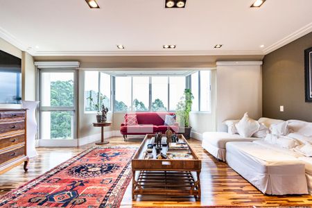 Sala de apartamento à venda com 4 quartos, 221m² em Morumbi, São Paulo