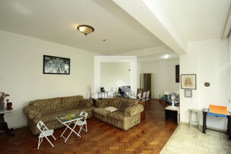 Sala de Estar de apartamento à venda com 3 quartos, 180m² em Flamengo, Rio de Janeiro