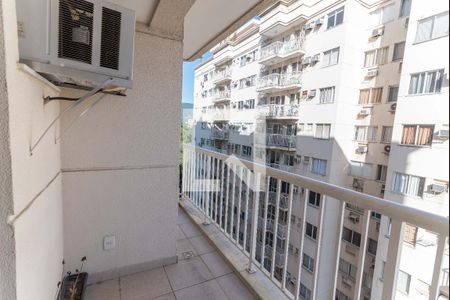 Varanda da Sala  de apartamento à venda com 2 quartos, 70m² em São Cristóvão, Rio de Janeiro