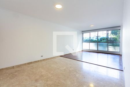 Sala de apartamento para alugar com 3 quartos, 120m² em Indianópolis, São Paulo