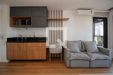 Sala/Quarto de kitnet/studio à venda com 1 quarto, 44m² em Cerqueira César, São Paulo