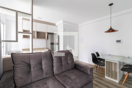 Sala de Estar de apartamento para alugar com 1 quarto, 41m² em Santana, São Paulo