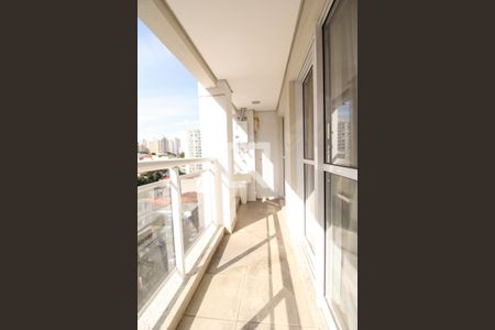 Varanda da Sala de apartamento para alugar com 1 quarto, 41m² em Santana, São Paulo