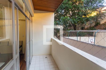 Varanda da Sala de apartamento para alugar com 3 quartos, 95m² em Santo Antônio, Belo Horizonte