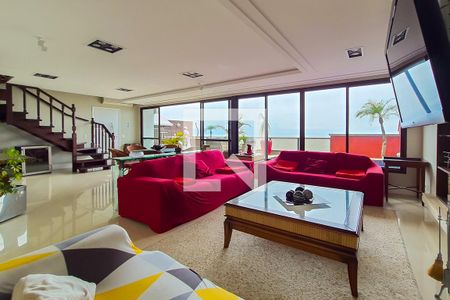 Sala de apartamento para alugar com 4 quartos, 400m² em Enseada, Guarujá