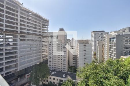 Vista da Sala de apartamento para alugar com 1 quarto, 38m² em Consolação, São Paulo