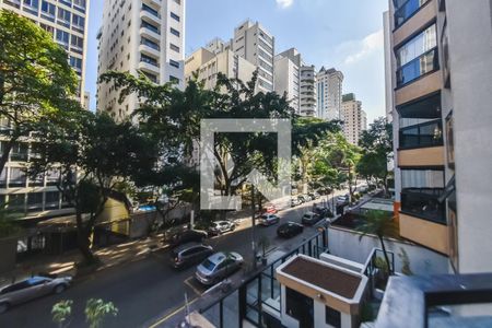 Vista da Sala de apartamento para alugar com 4 quartos, 196m² em Higienópolis, São Paulo