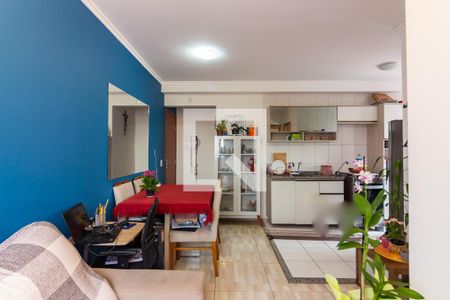 Sala de apartamento para alugar com 1 quarto, 34m² em Santa Maria, Osasco