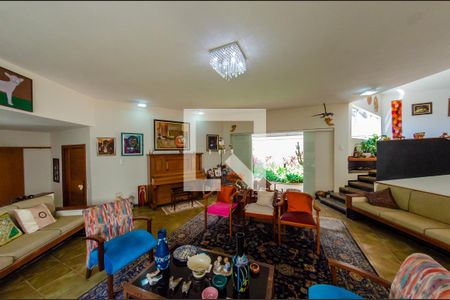Sala de casa de condomínio à venda com 5 quartos, 1400m² em Residencial Parque Rio das Pedras, Campinas