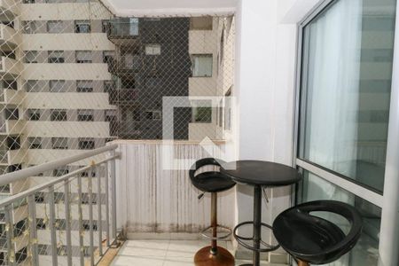 Varanda da Sala de apartamento para alugar com 2 quartos, 50m² em Vila Santa Catarina, São Paulo