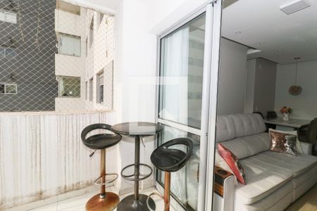 Varanda da Sala de apartamento para alugar com 2 quartos, 50m² em Vila Santa Catarina, São Paulo