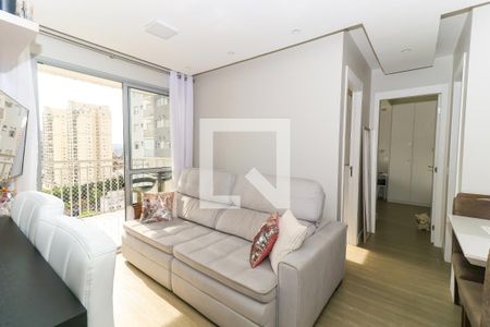 Sala de Estar de apartamento para alugar com 2 quartos, 50m² em Vila Santa Catarina, São Paulo