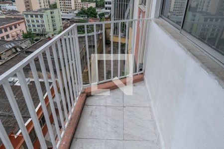 Varanda da Sala de apartamento à venda com 1 quarto, 42m² em Fonseca, Niterói