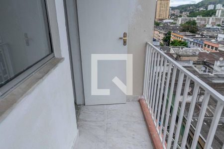 Varanda da Sala de apartamento à venda com 1 quarto, 42m² em Fonseca, Niterói