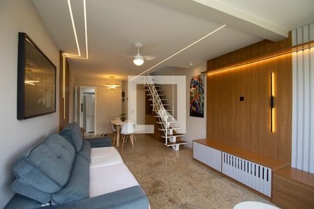 Sala de apartamento para alugar com 3 quartos, 158m² em Recreio dos Bandeirantes, Rio de Janeiro