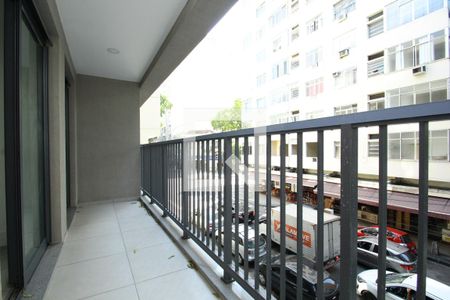 varanda de apartamento à venda com 1 quarto, 47m² em Centro, Rio de Janeiro