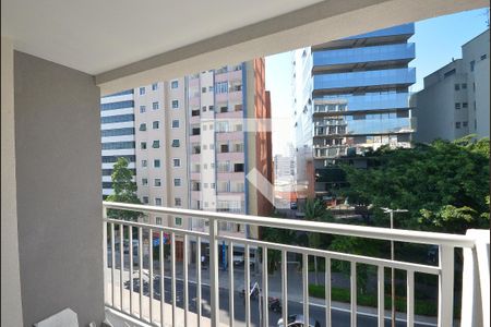 Varanda da Sala de apartamento para alugar com 1 quarto, 32m² em Liberdade, São Paulo