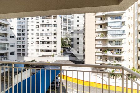 Vista do Quarto de apartamento para alugar com 2 quartos, 55m² em Bela Vista, São Paulo