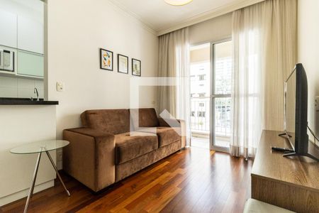 Sala de apartamento para alugar com 2 quartos, 55m² em Bela Vista, São Paulo