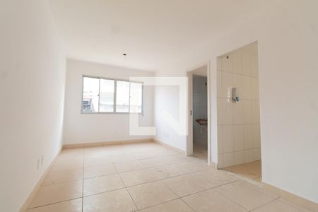 Sala de apartamento para alugar com 2 quartos, 54m² em Frei Leopoldo, Belo Horizonte