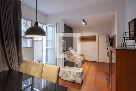 Sala de apartamento à venda com 3 quartos, 110m² em Buritis, Belo Horizonte