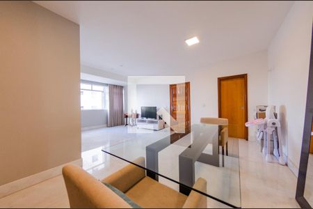 Sala de apartamento para alugar com 4 quartos, 140m² em Buritis, Belo Horizonte