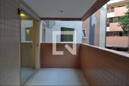 Varanda da Sala de apartamento para alugar com 3 quartos, 105m² em Pechincha, Rio de Janeiro