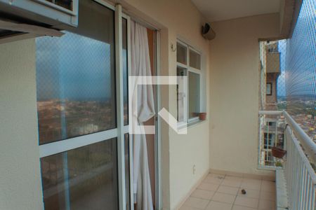 Varanda de apartamento para alugar com 2 quartos, 65m² em Centro, Nova Iguaçu