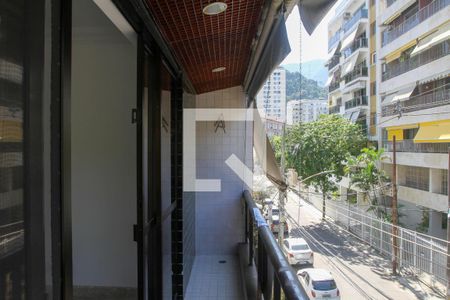 Varanda da Sala de apartamento para alugar com 3 quartos, 128m² em Gávea, Rio de Janeiro