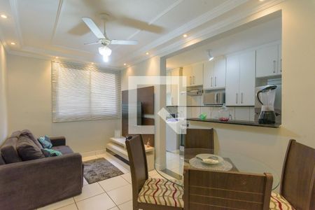 Sala de apartamento à venda com 2 quartos, 50m² em Jardim Márcia, Campinas