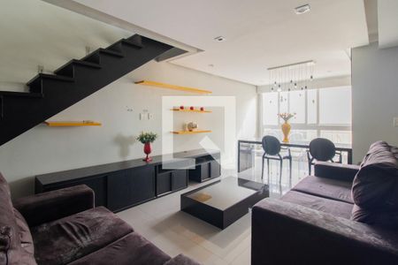 Sala de apartamento à venda com 3 quartos, 187m² em Menino Deus, Porto Alegre