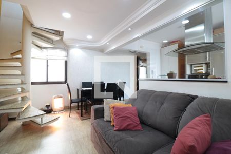 Sala  de apartamento à venda com 4 quartos, 140m² em Vila Matilde, São Paulo