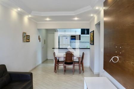 Sala de apartamento para alugar com 2 quartos, 80m² em Parque Enseada, Guarujá