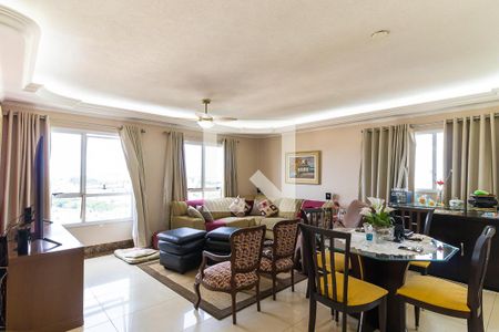 Sala de jantar de apartamento à venda com 4 quartos, 210m² em Loteamento Residencial Vila Bella, Campinas