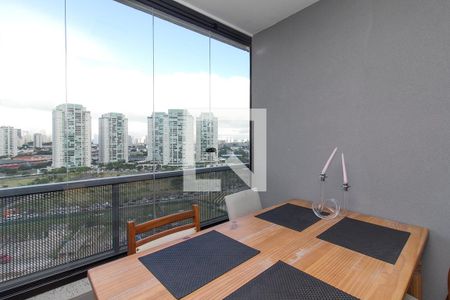 Varanda da Sala de apartamento para alugar com 2 quartos, 60m² em Água Branca, São Paulo