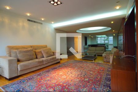 Sala de Estar de apartamento à venda com 3 quartos, 214m² em Bom Fim, Porto Alegre