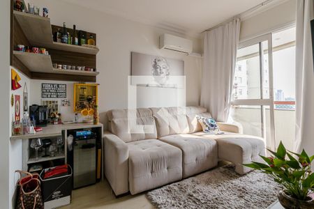 Sala de apartamento para alugar com 1 quarto, 49m² em Ipiranga, São Paulo