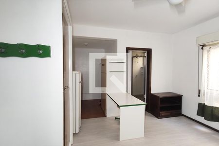 Sala de kitnet/studio para alugar com 1 quarto, 25m² em Centro, São Leopoldo