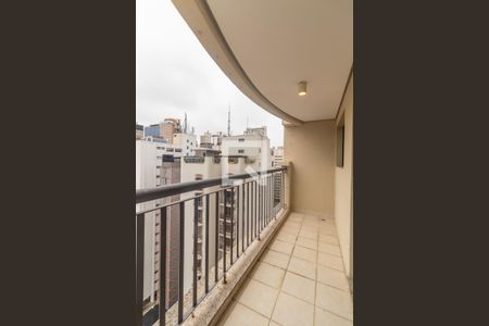 Varanda de apartamento para alugar com 1 quarto, 45m² em Jardim Paulista, São Paulo