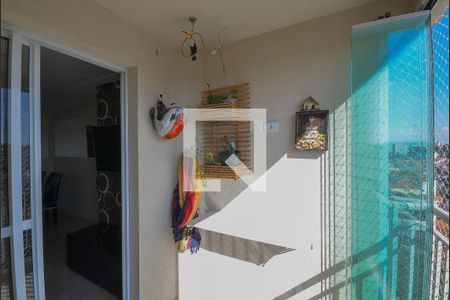 Varanda da Sala de apartamento para alugar com 3 quartos, 68m² em Vila Caraguatá, São Paulo