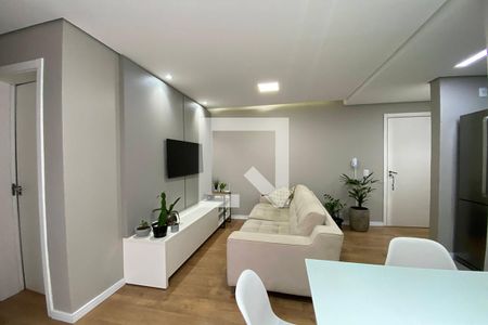 Sala de Estar de apartamento para alugar com 2 quartos, 54m² em Rincão, Novo Hamburgo