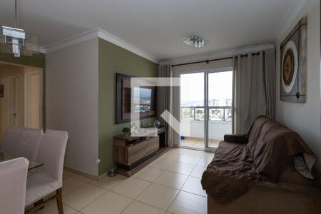 Sala de apartamento para alugar com 3 quartos, 82m² em Anhangabaú, Jundiaí