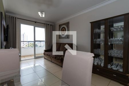 Sala de apartamento para alugar com 3 quartos, 82m² em Anhangabaú, Jundiaí