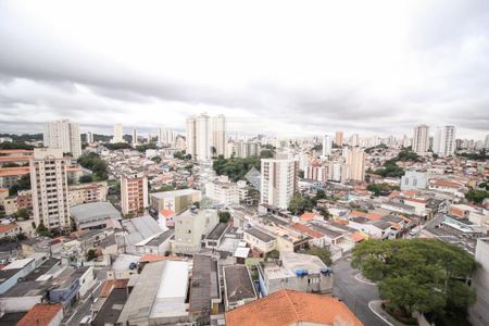 Vista Varanda da Sala e quarto de apartamento à venda com 1 quarto, 35m² em Lauzane Paulista, São Paulo